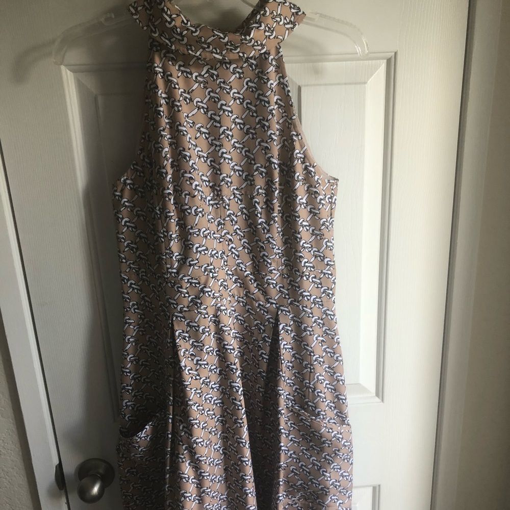 Nautical print dress